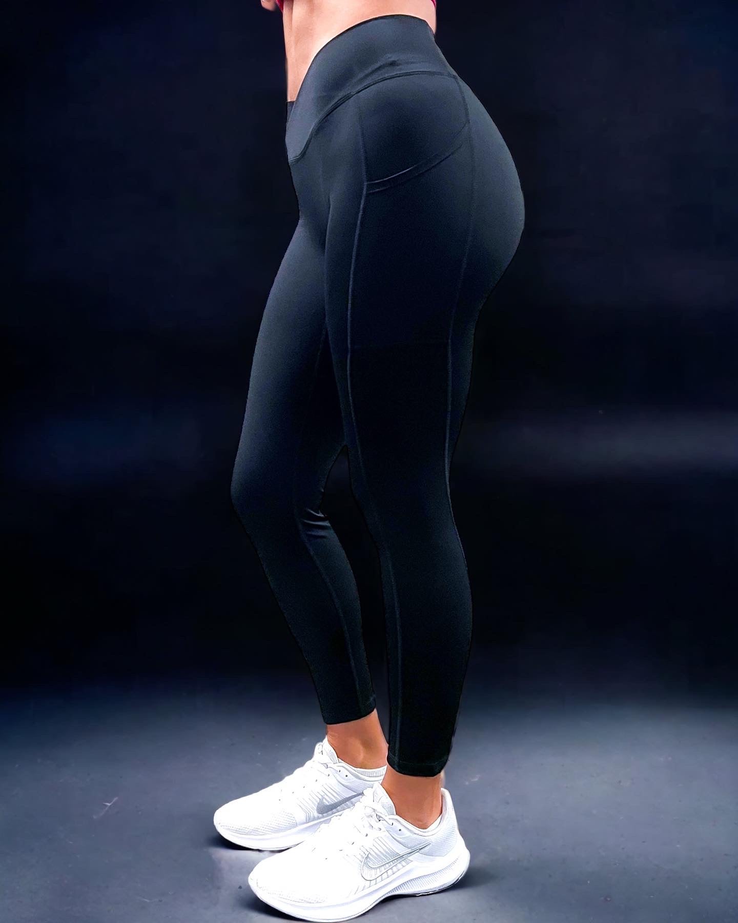 Crossover Waist Leggings