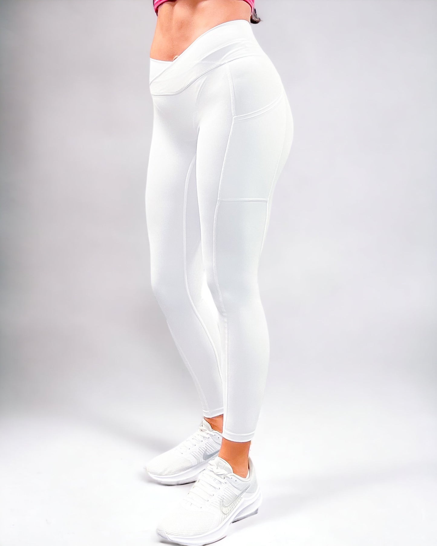 Crossover Waist Leggings