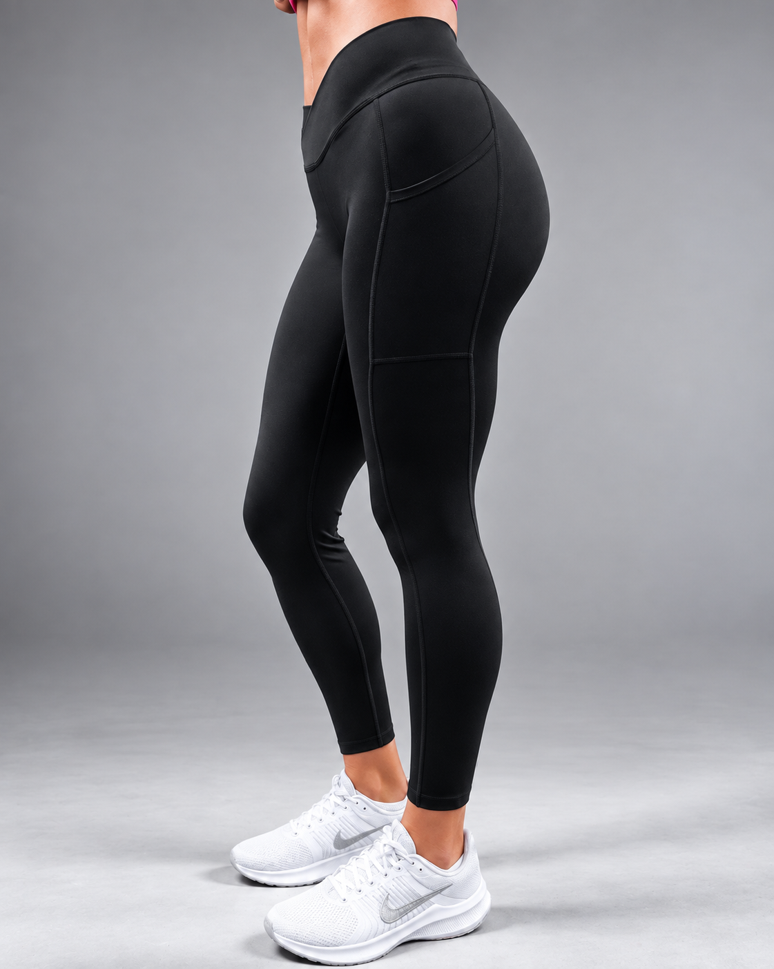 Crossover Waist Leggings